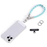 project-cb Phone Wrist Strap 1,Tether Tab 2,Phone Wristlet,Lanyard Wrist Strap,Key Holder,KeyChain,KeyRing×2(Verdant-S)