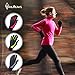 TrailHeads Lightweight Running Gloves for Women – Moisture Wicking & Touchscreen Women’s Gloves with Anti-Slip Grip – Ideal for Cool Weather Workouts & Outdoor Activities Black/Pink