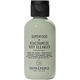 Youth To The People Superfood + Niacinamide Body Wash - Kale + Green Tea Cleanser with Nourishing Vitamins + Antioxidants, Improves Skin Texture + Dullness, Earthy + Woody Scent for Body, Vegan