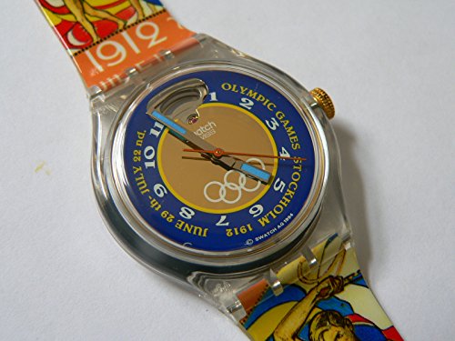 Swatch Swiss Automatic Special Edition 1996 Olympic Collactable Watch SAZ103