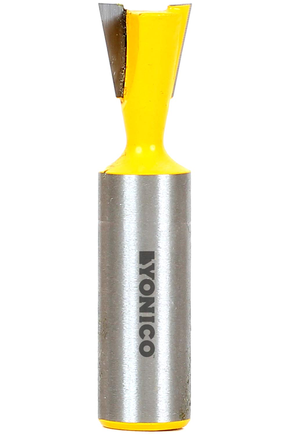 Yonico 14111 - Dovetail Router Bit, Dovetail: 10 Deg., Cutting Diameter: 1/2" - 1/2" Shank