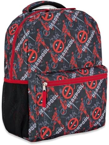Amazon.com: Bioworld Marvel Deadpool Unicorns And Rainbows Laptop Backpack  : Electronics