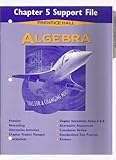 Paperback Algebra Chapter 5 Support File ISBN 9780134333298 0134333292 Book