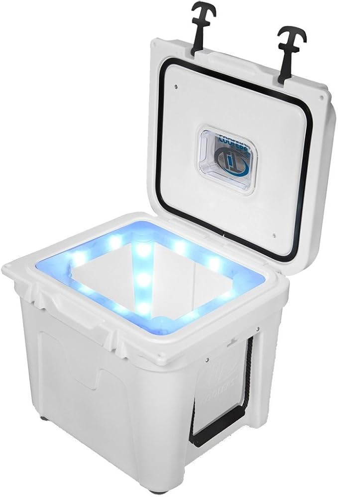 Lit Coolers 32 Quart Cooler, White, 32 Quart Sports