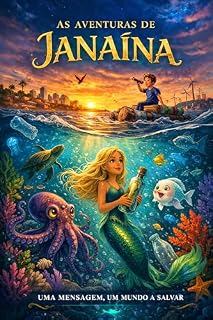 Livro As Aventuras de Janaína: Uma mensagem - um mundo a salvar