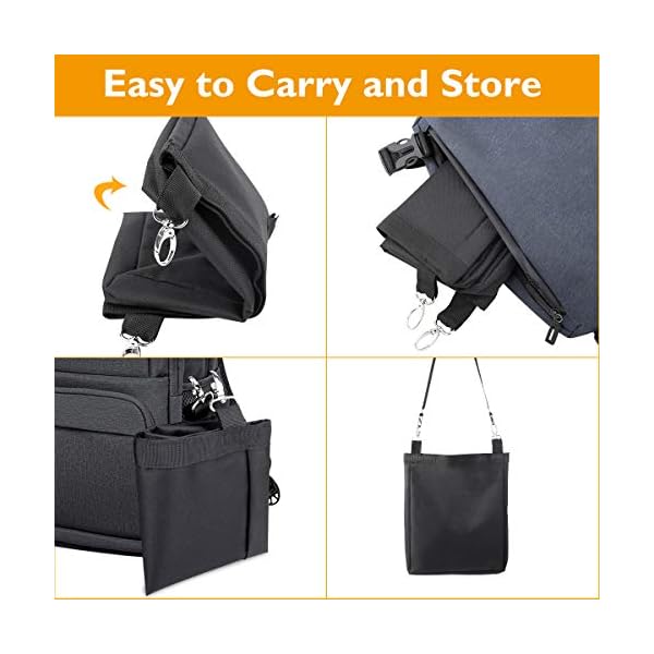 Geegoods Rabbit Hay Feeder Bag, Guinea Pig Hay Feeder Storage ，Hanging Feeding Hay for Small Animals 600D Oxford Cloth…