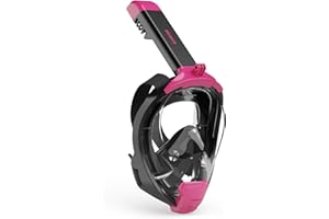 G2RISE Full Face Snorkel Mask Adult, Snorkel Set Adult Men and Women, Detachable Snorkeling Tube, Anti-Leak, 180°Panoramic Vi