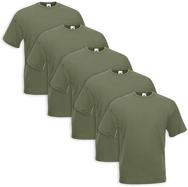 t shirt verde militare