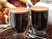 Double Wall Glass Cup - 12 oz - Set of 2, Verona Collection, Double Walled Glass Coffee Cups for Latte, Cappuccino or Tea, Premium Clear Glass mugs for coffee insulated Glass Coffee Cups. AM-07