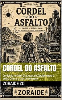 Livro Cordel do Asfalto: Os causos de Zoraide entre o Velho Chico e o mar de concreto.