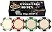 DA VINCI 100 11.5 gram Poker Chips in Las Vegas Gift Box