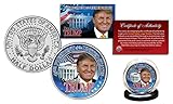 DONALD TRUMP 45th President 2016 OFFICIAL U.S. JFK Half Dollar Coin WHITE HOUSE