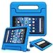 Fintie Shock Proof Case for all-new Fire 7 Tablet (7th Generation, 2017 Release) - Kiddie Series Light Weight Convertible Handle Stand Kids Friendly Cover, Blue
