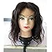 Ten Chopstics Short Human Hair Lace Wig for Black Woman Loose Wave Brazilian Virgin Hair Lace Front Wigs Glueless Short Bob Full Lace Wig with Baby Hair Natural Wavy Free Shipping