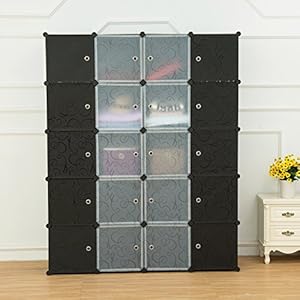 Amazon.com: UNICOO - Multi Use DIY Plastic 20 Cube Organizer ... Amazon.com: UNICOO - Multi Use DIY Plastic 20 Cube Organizer ...