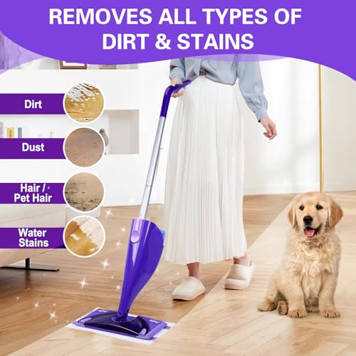 Mop Pads Refills Compatible with WetJet Mop, Disposable Mop Pads for Hardwood photo 10