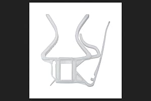 Dyno Seasonal Solutions 25 Count Ladder Clips, No Color, Frost, 1 pack