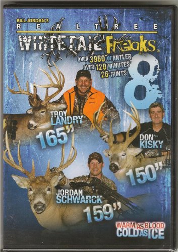 Whitetail Freaks 8 | REALTREE | Bill Jordan | Whitetail Deer Hunting DVD NEW Whitetail Freaks 8 | REALTREE | Bill Jordan | Whitetail Deer Hunting DVD NEW