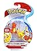 Pokémon 2 Inch Battle Action Figure 2 Pack, Pikachu and Charmander