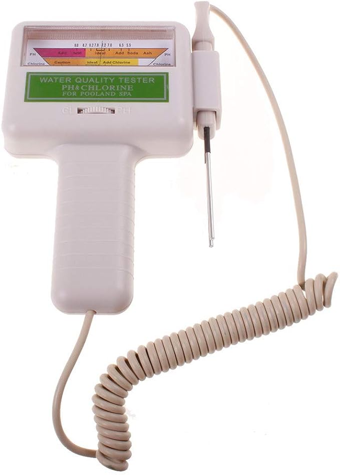 N/C PH CL2 Chlorstandsmesser Wasserqualitätsprüfgerät Testmonitor