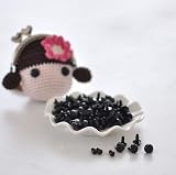 Bamboopack 50Pcs 15mm Black Plastic Safety Eyes with Washers for Crafts view 2