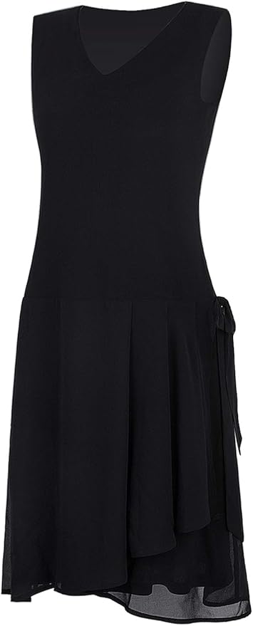 Robes Pour Femme 19 S Style Garconne Robe High Tea Great Gatsby Jupe Superposee S Robe Vetements Accessoires