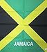 Jamaican Flag Bandanas – Rasta Flag Bandana – Jamaica Olympics – Bobsled Costume Accessories - By CoverYourHair
