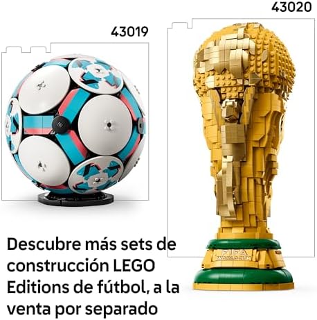 Editions Balón de Fútbol - Maqueta 3D con Estadio Interactivo en Miniatura - Decoración de la Habitación Juvenil - Regalo para Niños, Niñas Fans de 10+ Años y Adultos Fans del Deporte - 43019 — foto 8 de 8
