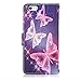 iPhone 6 Plus Case, Cellularvilla iPhone 6S Plus Slim fit Wallet Protective case with Kick Stand Pu Leather flip Cover Drop Protection 3 Card Slots for Apple iPhone 6 6S Plus 5.5 inch Ultra Butterfly