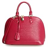 Pinshang Women's Wood Grain Top Handle Bag
