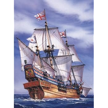amazon.com: heller golden hind boat model building kit