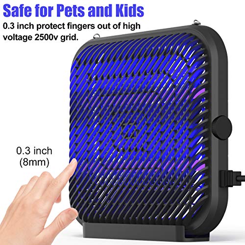 TOLOCO Bug Zapper Indoor Electric Mosquito Killer, Insect Killer Wall Mounting 360° Diffused