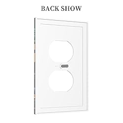 Tewujay Decorative Outlet Cover 1 Gang Cute Animals