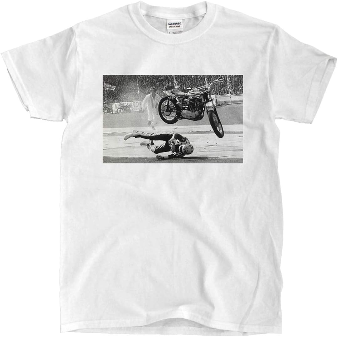 Evel Knievel - Last Jump - White Shirt