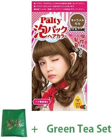DARIYA Palty New 2017 Bubble Hair Color - Caramel Mocha (Green Tea Set)