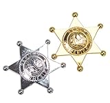 Plastic Sheriff Badges