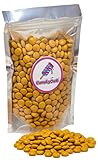 Gold m&m 2lb (2 pound - 32oz) Milk Chocolate in sealed stand-up pouch bag