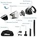 Hikeren Rechargeable Cordless Handheld Vacuum Dual Purpose, Lightweight Portable Vacuum Cleaner with 12-Volt 100W Power, Stainless Steel HEPA Filter with a Carry Bag