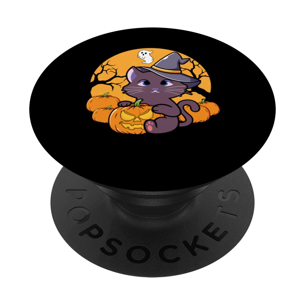 Halloween Spooky Halloween Creepy Ghostly Design PopSockets Swappable PopGrip