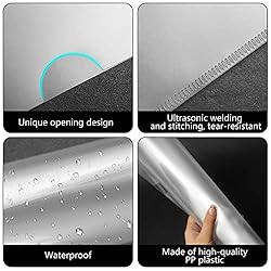 100 Pcs Clear Document Folder Project Pocket for US