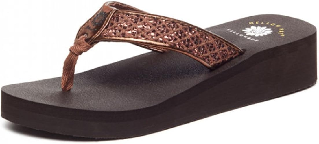 yellow box flip flops amazon