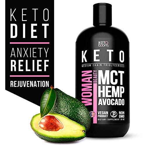 Keto for Women. Organic MCT Oil + Hemp + Avocado. Triple Filtered and Cold Pressed C8 + C10 MCT Coconut Oil. Paleo and Vegan Friendly. Diet Stress Relief by Organic Hemp Oil. Made in USA Keto for Women. Organic MCT Oil + Hemp + Avocado. Triple Filtered and Cold Pressed C8 + C10 MCT Coconut Oil. Paleo and Vegan Friendly. Diet Stress Relief by Organic Hemp Oil. Made in USA