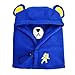 Boys Girls Winter Warm Windproof Balaclava Hat Ski Riding Face Mask Fleece Neck Warmer (Blue)