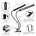 Grow Light, 20W 40 LED Auto ON/Off Plant Grow Lamp Dual Head Timing Grow Light with Red/Blue Spectrum Adjustable Gooseneck 3/6/12H Timer 5 Dimmable Levels for Indoor Plants Seed Starting