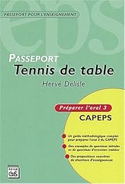 Tennis de table