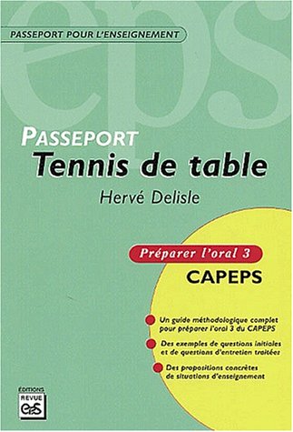 Tennis de table