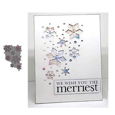 Hulday Punzonatrice Dima Di Taglio Fiocco Di Neve Di Stile