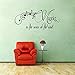 Woodland Arts Black 33 inches x 15 inches Music is The Voice of The Soul Clef Notes Staff Vinyl Hand-Made Wall Decals Quotes Sayings Words Arts Lettering Vinyl Wall Stickers for Music Room