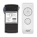 Fnado F2-U [Learning Code] 3-in-1 Universal Ceiling Fan Lamp Remote Controller Kit & Timing Wireless Remote Control For Hunter/Harbor Breeze/Westinghouse/Honeywell/Other Ceiling Fan
