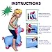 Kiddie Play Horse Hopper Unicorn Inflatable Ride On Bouncy Animal Hoppity Hop Toy for Kids (Pump Included)